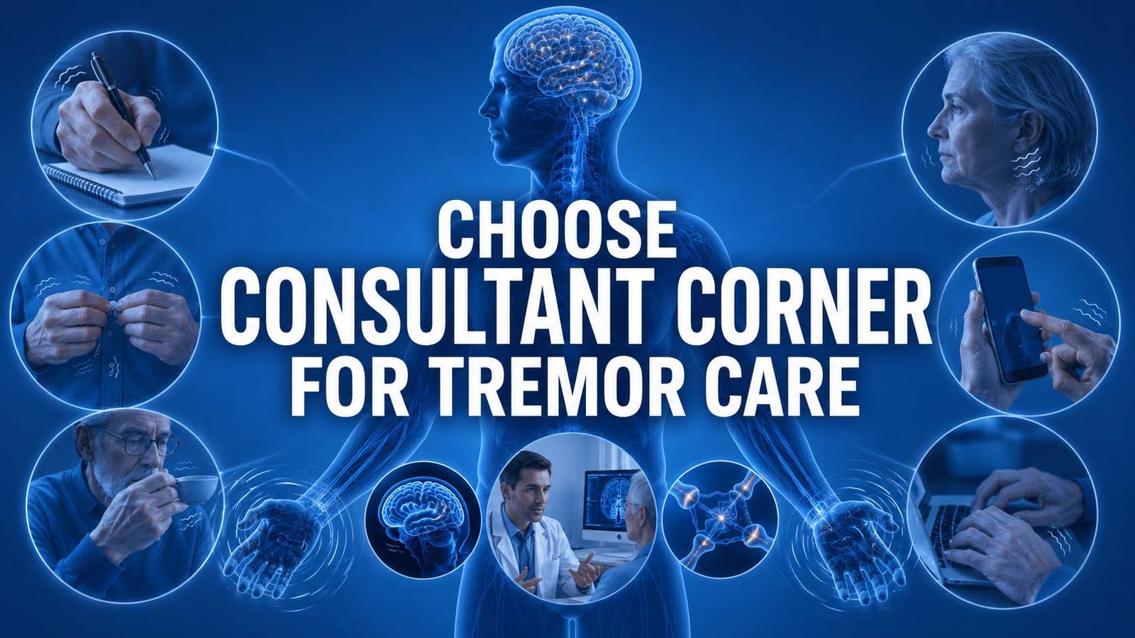 Choose Consultant Corner for Tremor Care