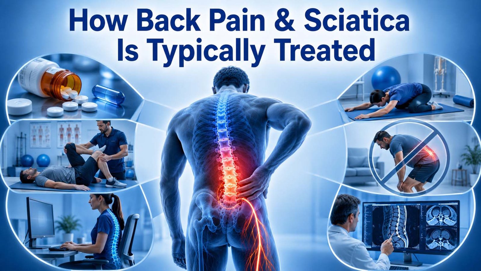 How Back Pain & Sciatica Is Typically Treated