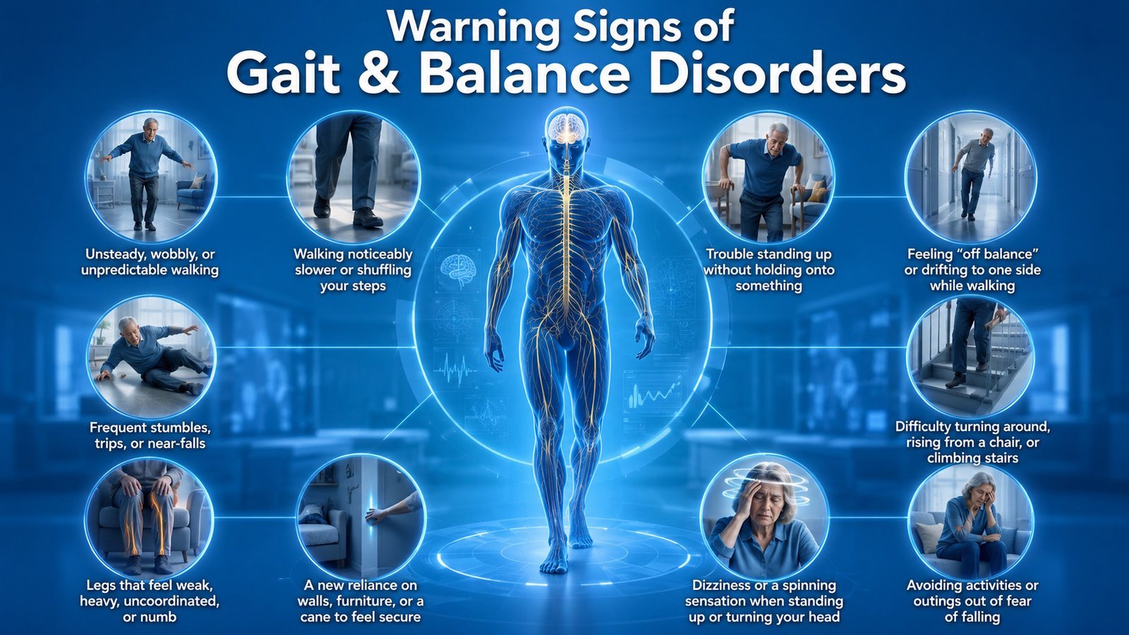 Warning Signs of Gait & Balance Disorders