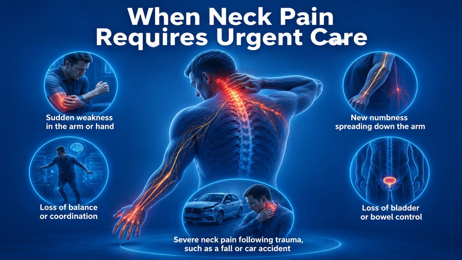 When Neck Pain Requires Urgent Care