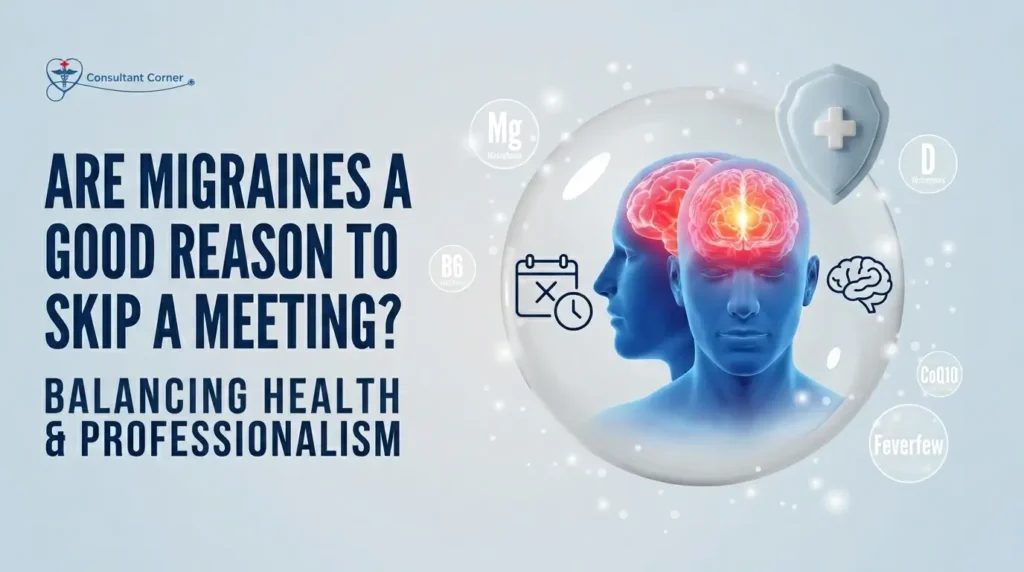 Are Migraines a Good Reason to Skip a Meeting?