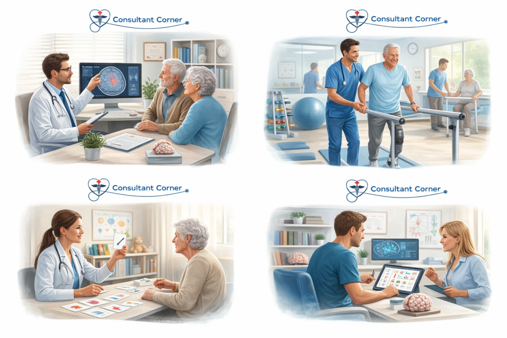 Post-stroke rehabilitation in focus