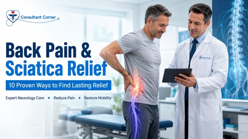Back Pain & Sciatica Relief 10 Proven Ways to Find Lasting Relief(1)