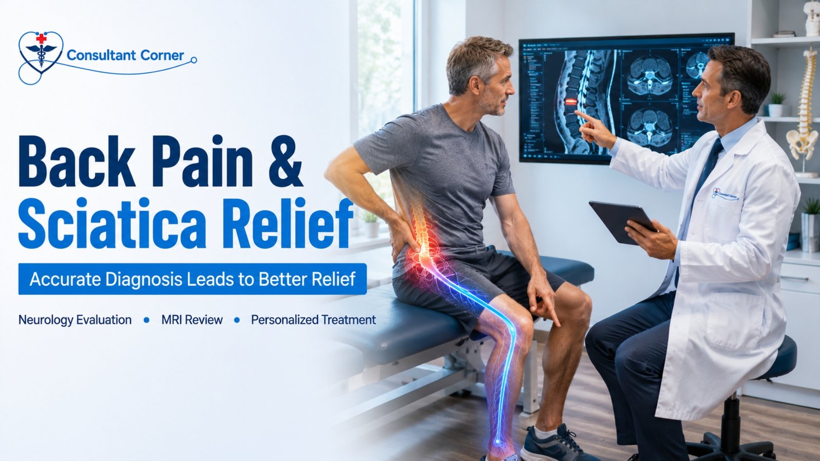 Get Back Pain & Sciatica Relief
