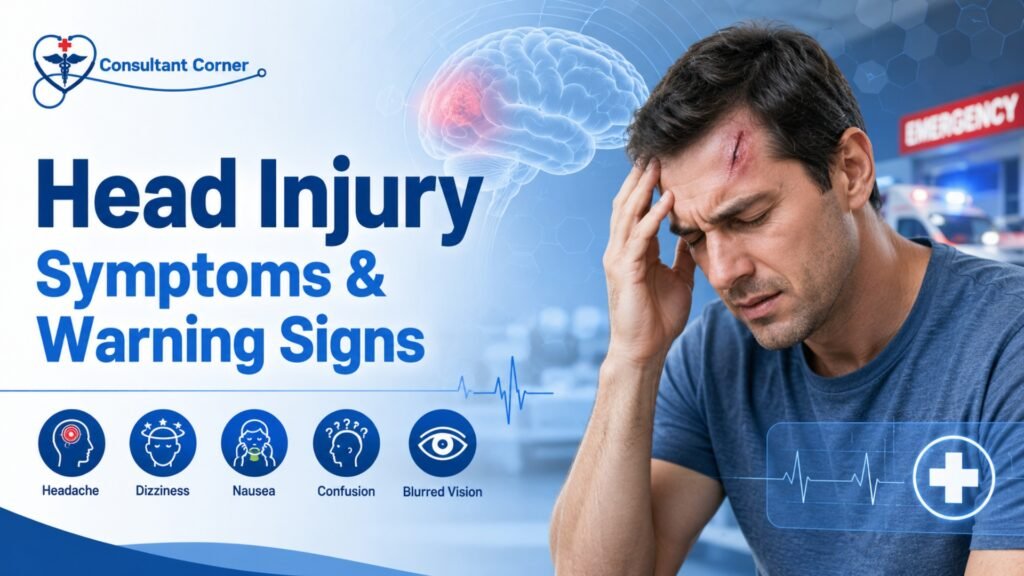 A head injury can happen in the blink of an eye - a bathroom fall, a car collision, a sports impact, or even a careless bump into a cabinet door. But the consequences can ripple through days, weeks, or even months of your life. Understanding what a head injury actually means, recognizing when symptoms signal danger, knowing what recovery looks like, and learning when to call a doctor can make a real difference in how quickly - and how completely - you or someone you love gets better. This comprehensive guide covers everything you need to know about head injury: the different types, common and emergency symptoms, the stages of recovery, special populations at risk, how doctors diagnose injury, and the steps you can take today to protect your brain health.