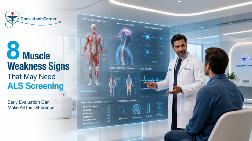 8 Muscle Weakness Signs That May Need ALS Screening Early Evaluation Can Make All the Difference