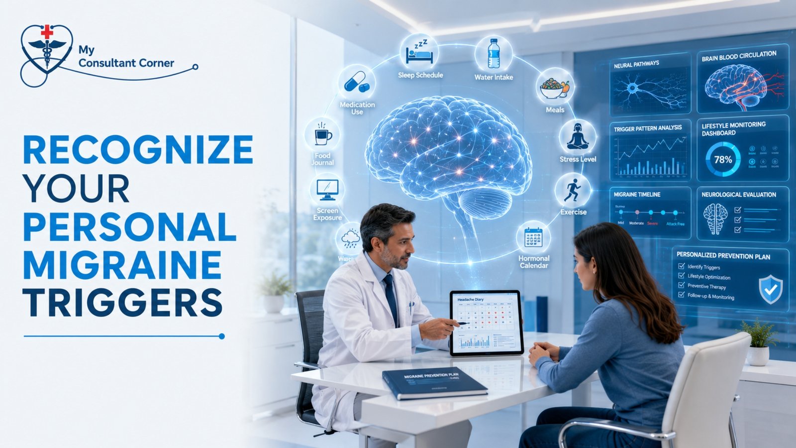 RECOGNIZE YOUR PERSONAL MIGRAINE TRIGGERS