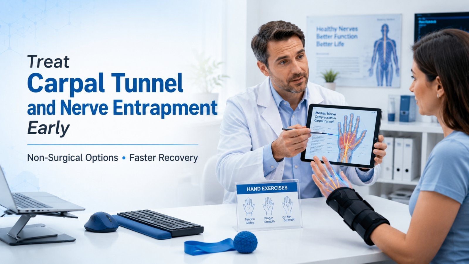 Treat Carpal Tunnel and Nerve Entrapment Early