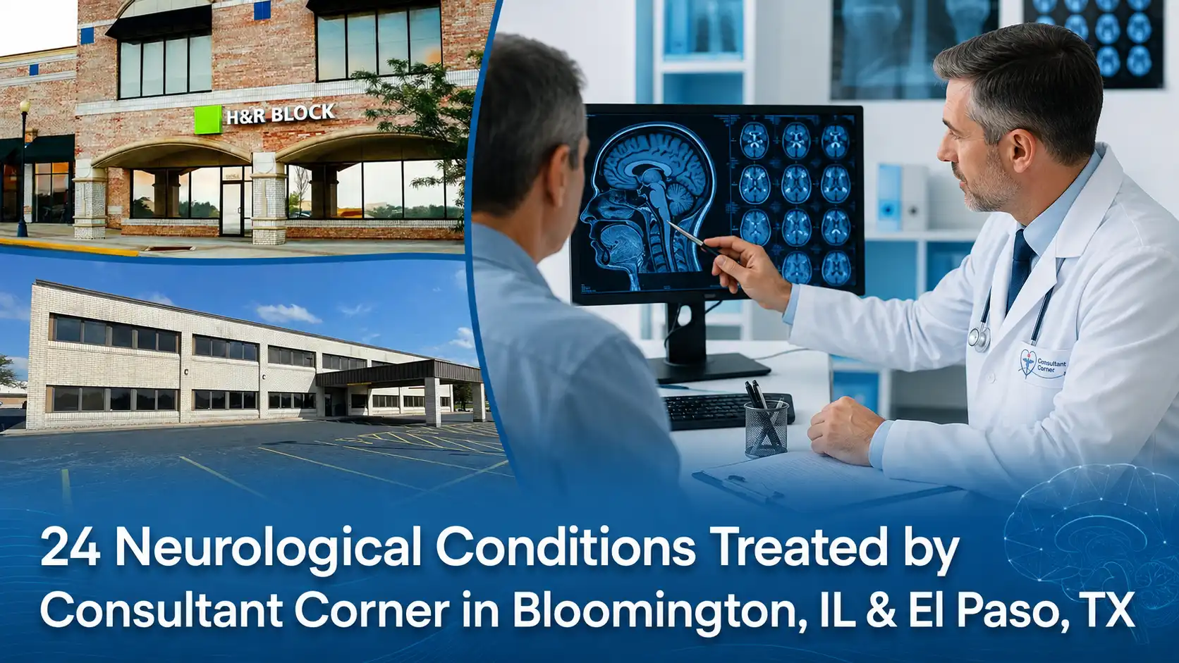 24 Neurological Conditions Treated by Consultant Corner in Bloomington, IL & El Paso, TX
