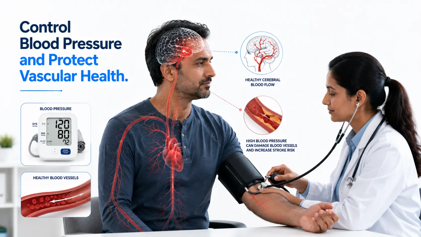 Control Blood Pressure and Protect Vascular Health