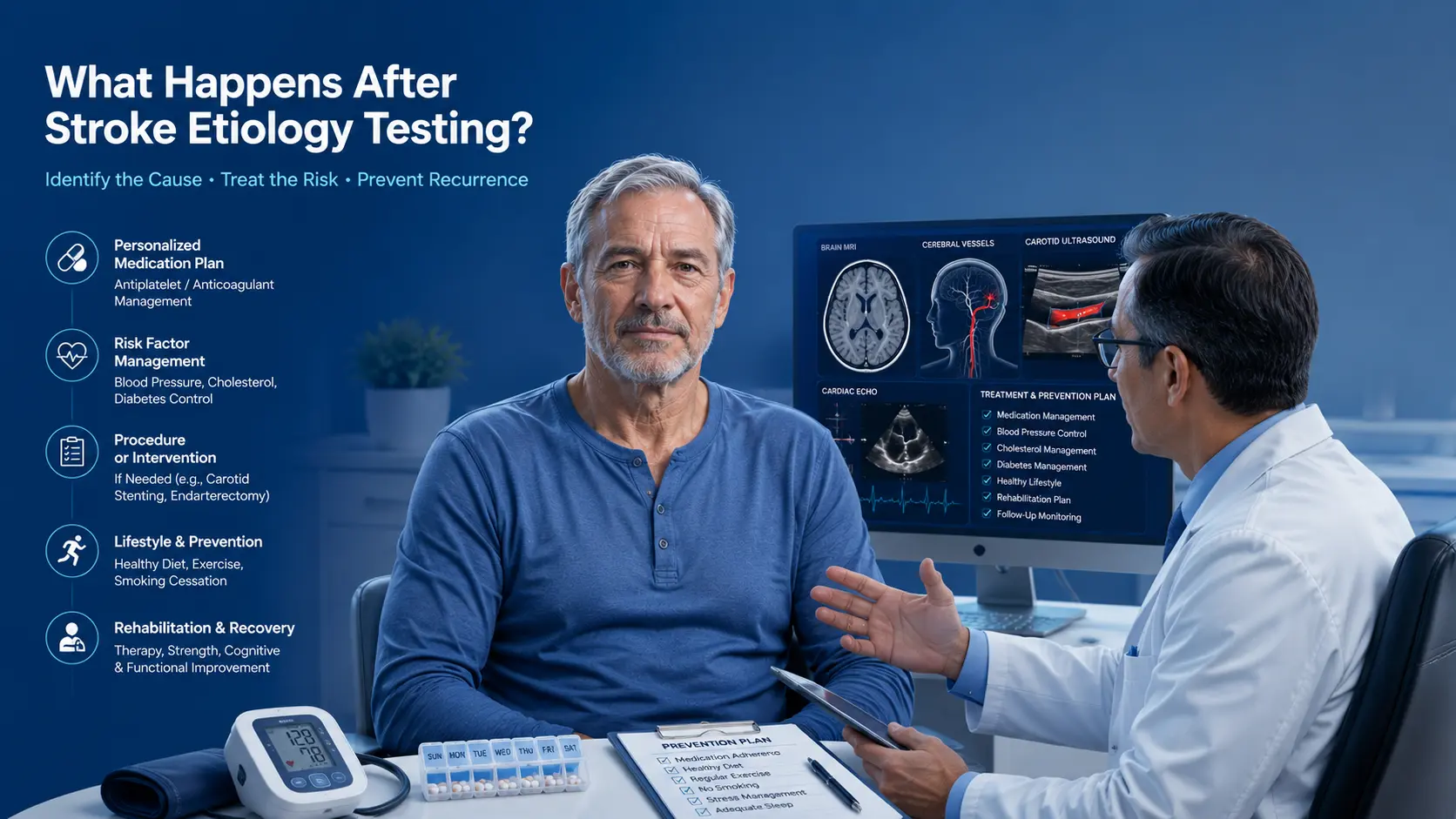 What Happens After Stroke Etiology Testing